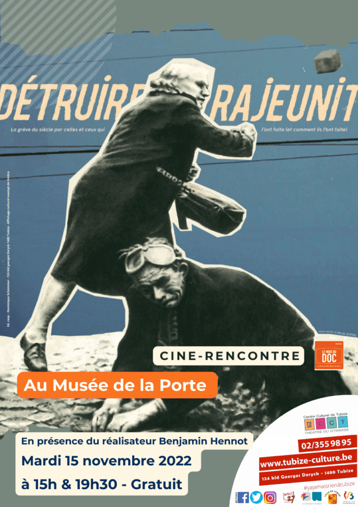 Projection du film « Détruire rajeunit » au Musée ‘de la Porte’