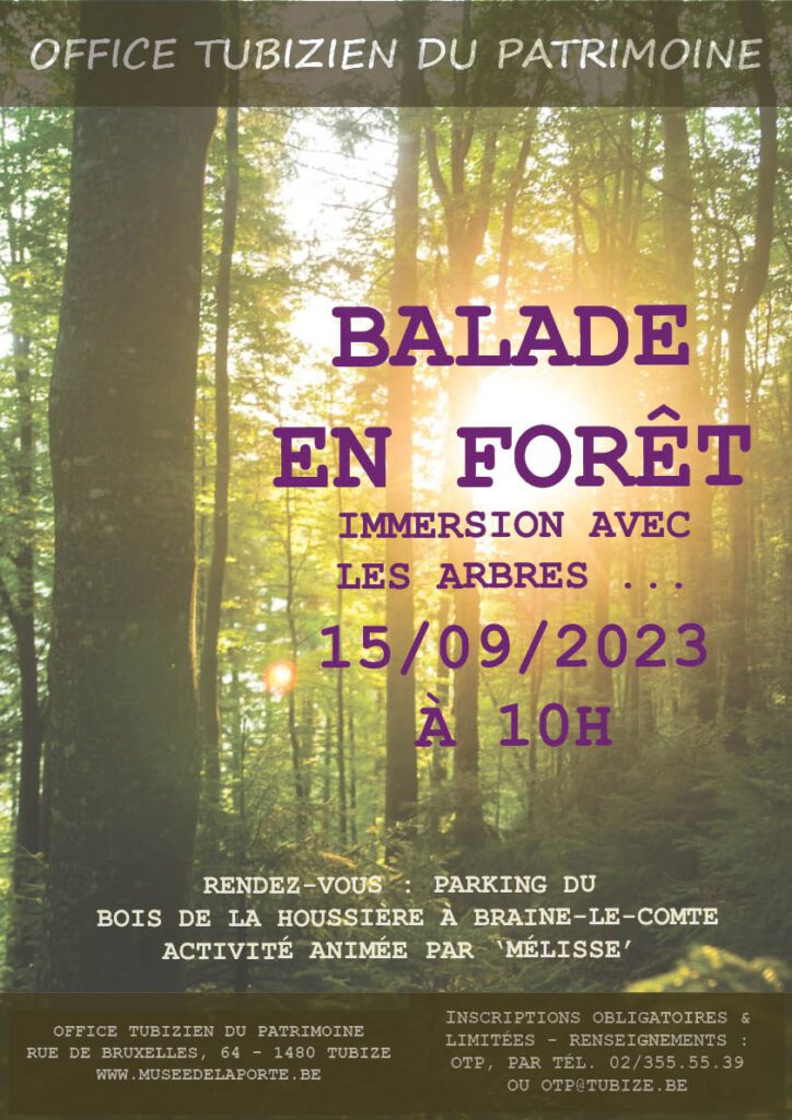 OTP – Balade en Forêt – 15/09/2023 à 10H